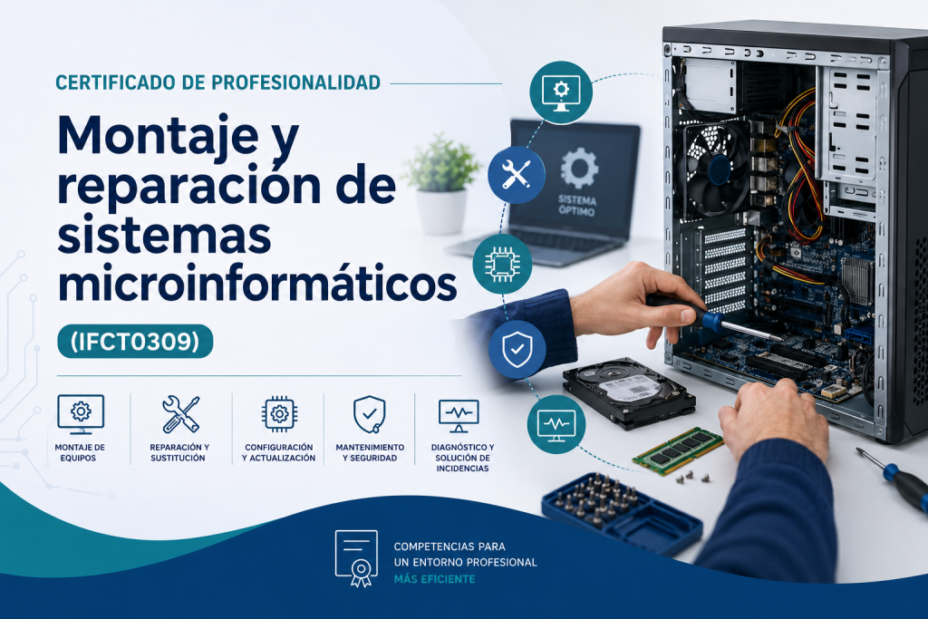 Montaje y reparación de sistemas microinformáticos